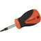 Dynamic Tools No 1 Square Recess Stubby Screwdriver, Comfort Grip Handle D062205 - alternate 3